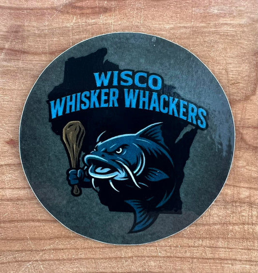 Wisco Whisker Whacker Sticker
